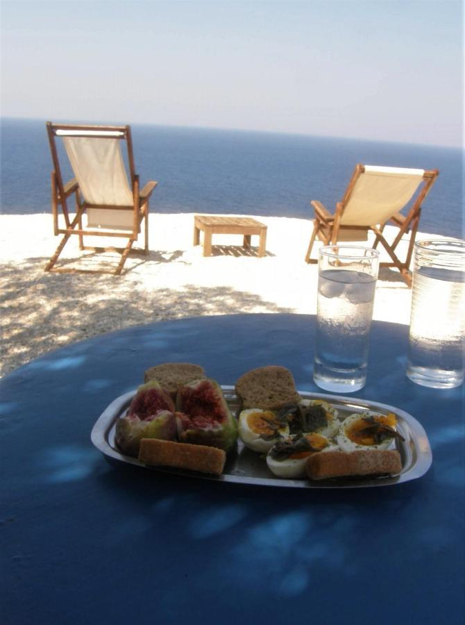 C & C _ Cycladic House With Endless Sea View Villa Ermoupoli Exteriör bild