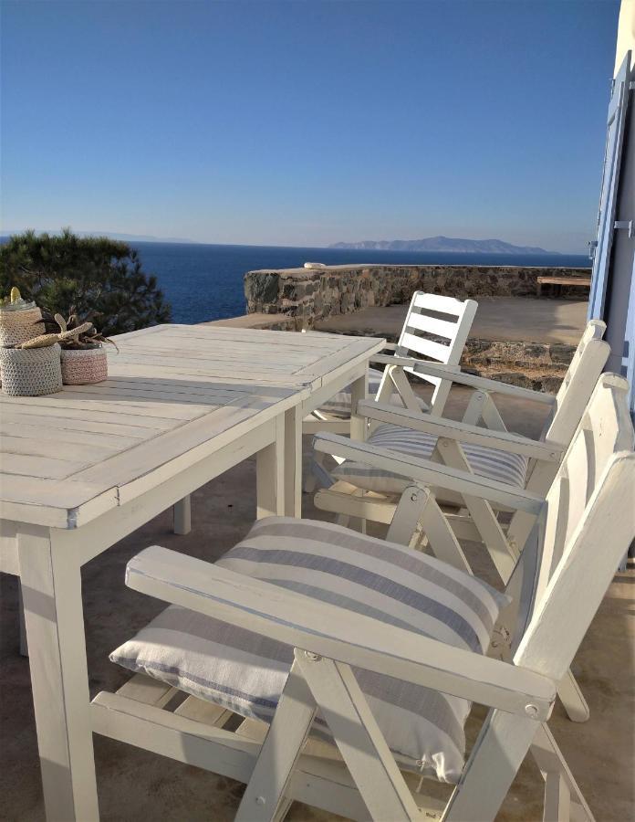 C & C _ Cycladic House With Endless Sea View Villa Ermoupoli Exteriör bild